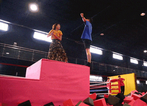 【大同蹦床】锐蹦蹦床公园门票价格,锐蹦网红蹦床团购