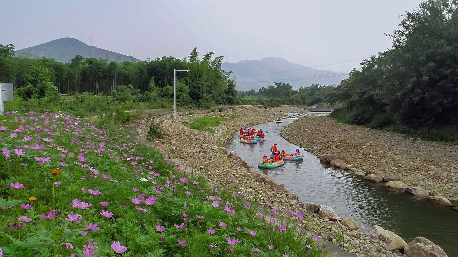 长兴南山漂流