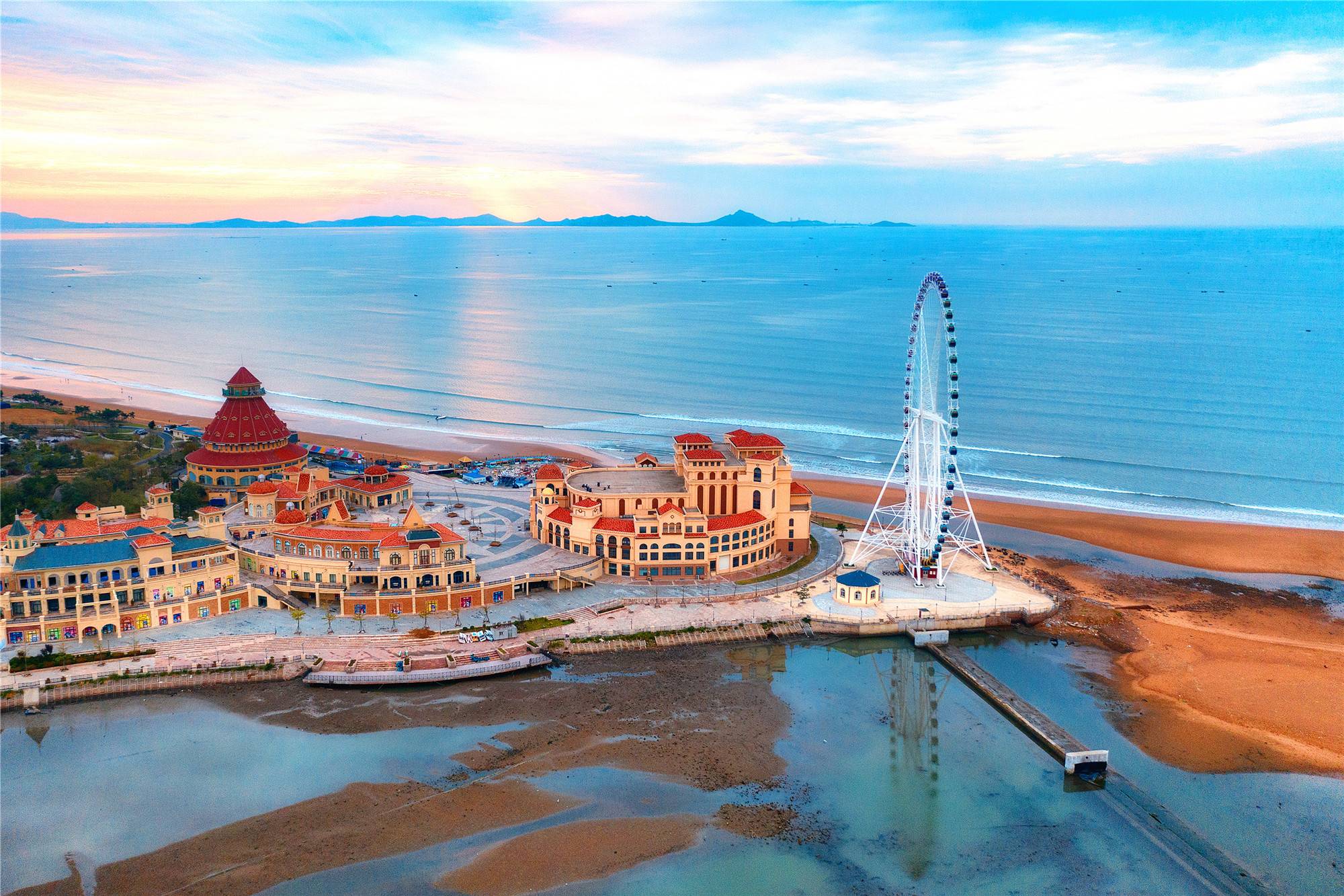 【high啤爽一夏】青岛海泉湾皇冠假日度假酒店 园景高级房1晚 双早