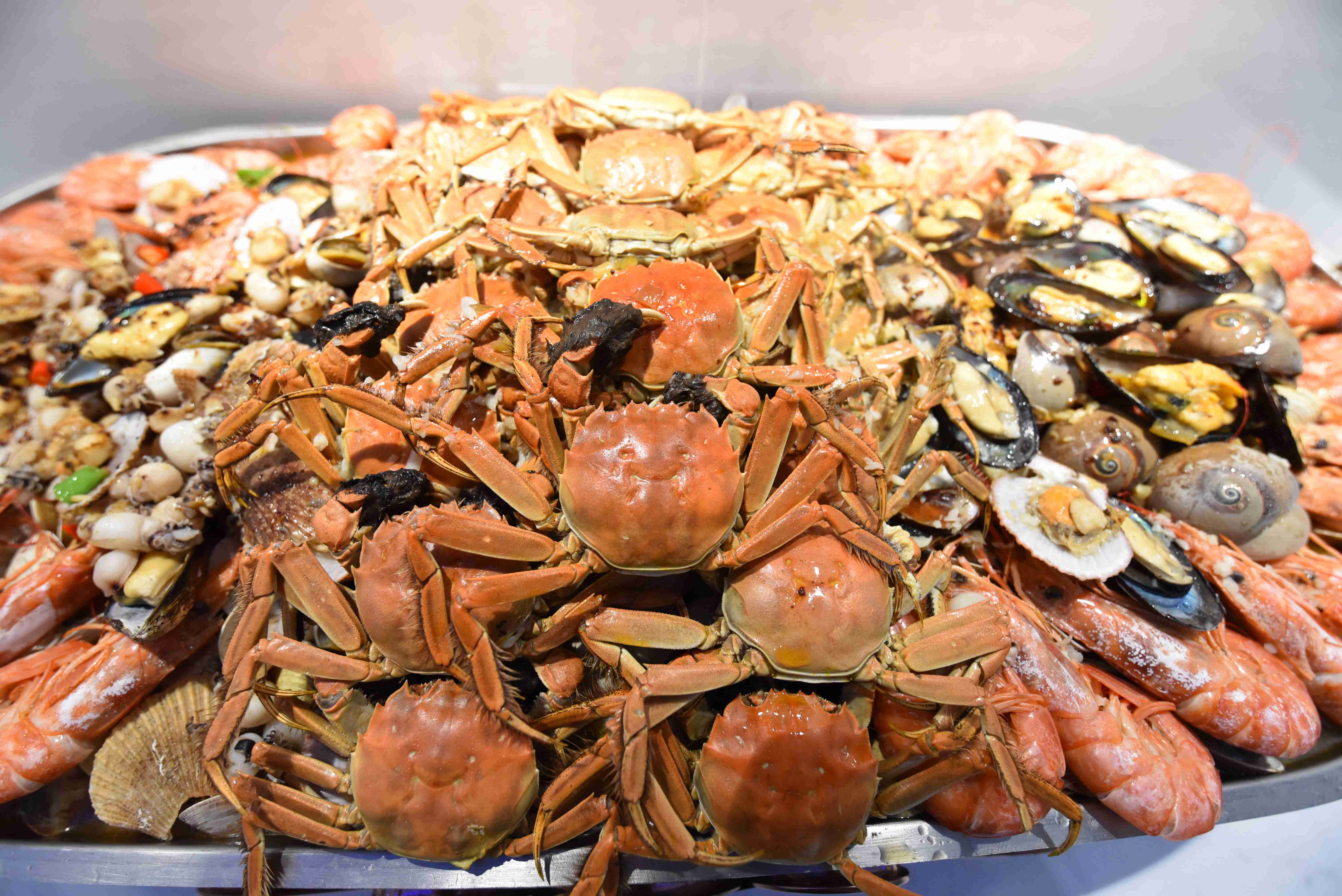 人均80 ,吃遍整个"海鲜市场"【威多港海鲜烤肉自助餐厅】单/双人自助